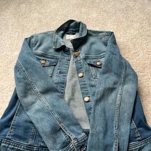 JCrew girls Jean jacket size 12
